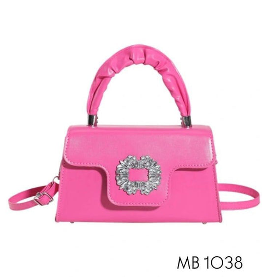 MB1038 Crossbody çanta elmas askılı çanta